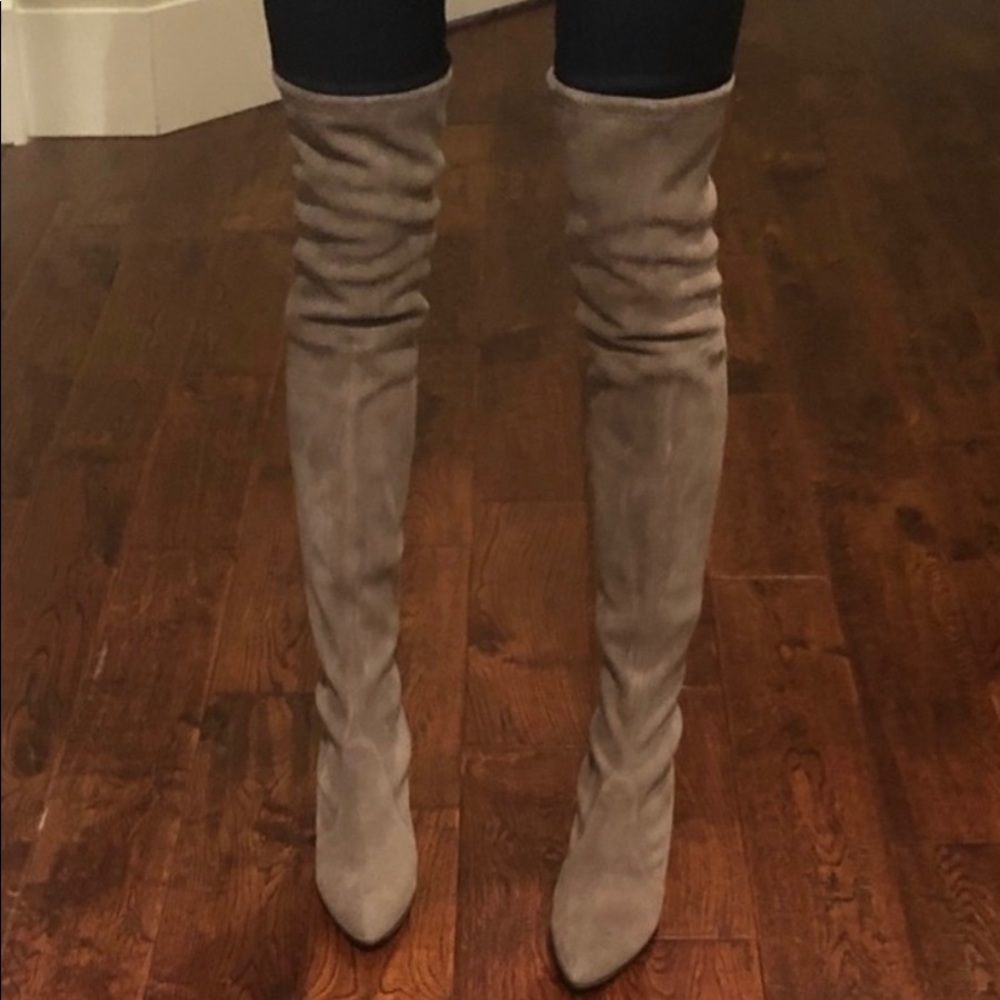 STUART WEITZMAN x GIGI HADID! OTK TieModel Boot - Picture 8 of 12